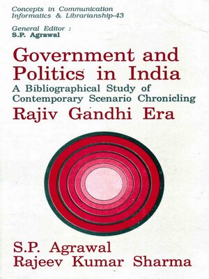 cover image of Government and Politics in India